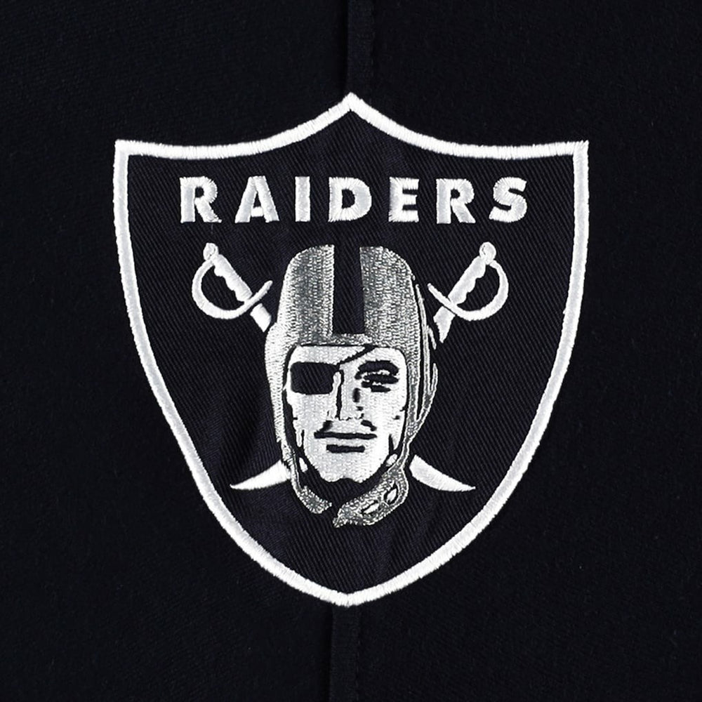 Las Vegas Raiders '47 Gridiron Lace-Up Pullover Hoodie Heather Gray | 47 brand