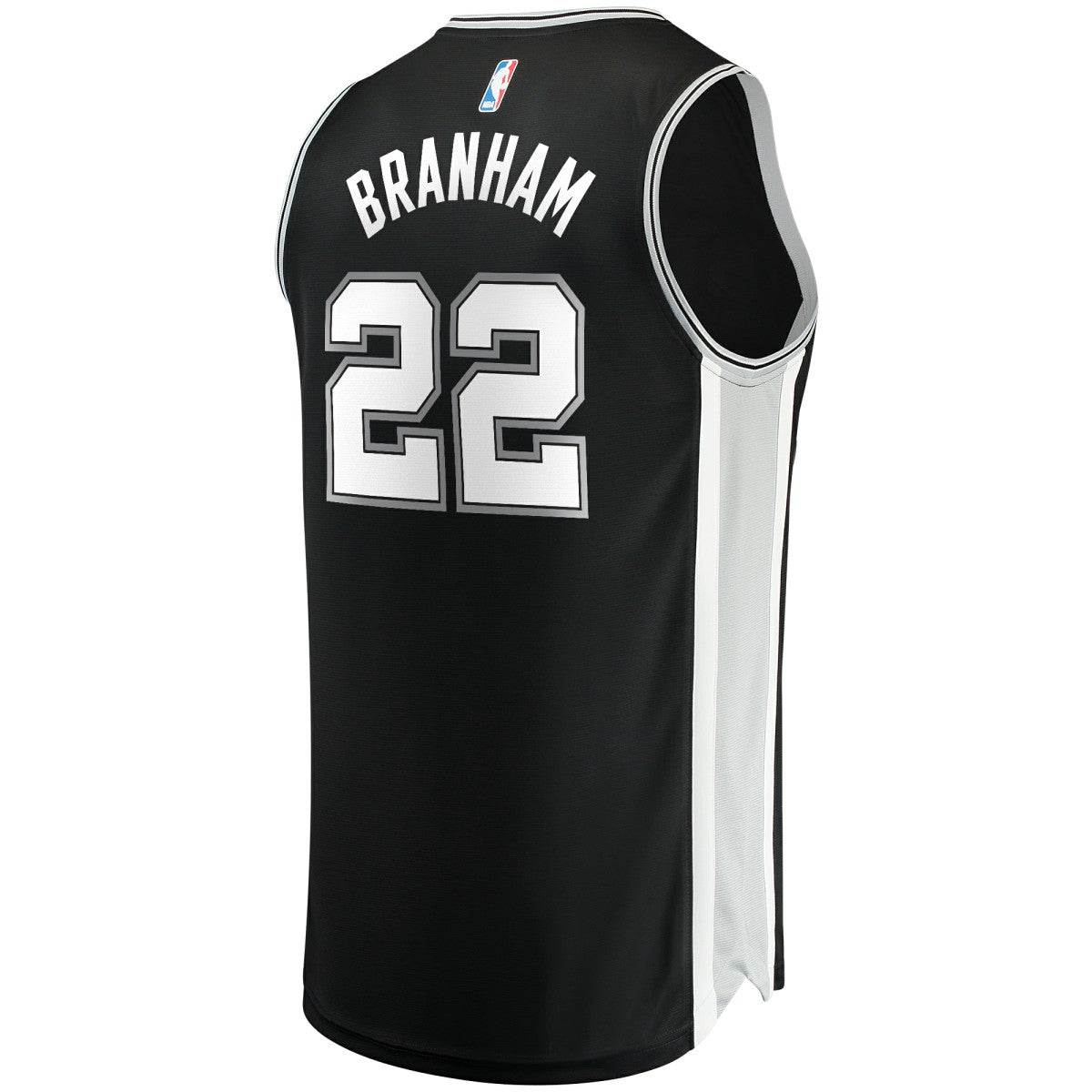 Malaki Branham San Antonio Spurs Fast Break Replica Player Jersey Icon Edition Black - NBA