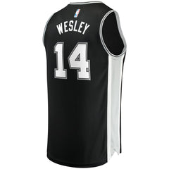 Blake Wesley San Antonio Spurs Fast Break Replica Player Jersey Icon Edition Black - NBA