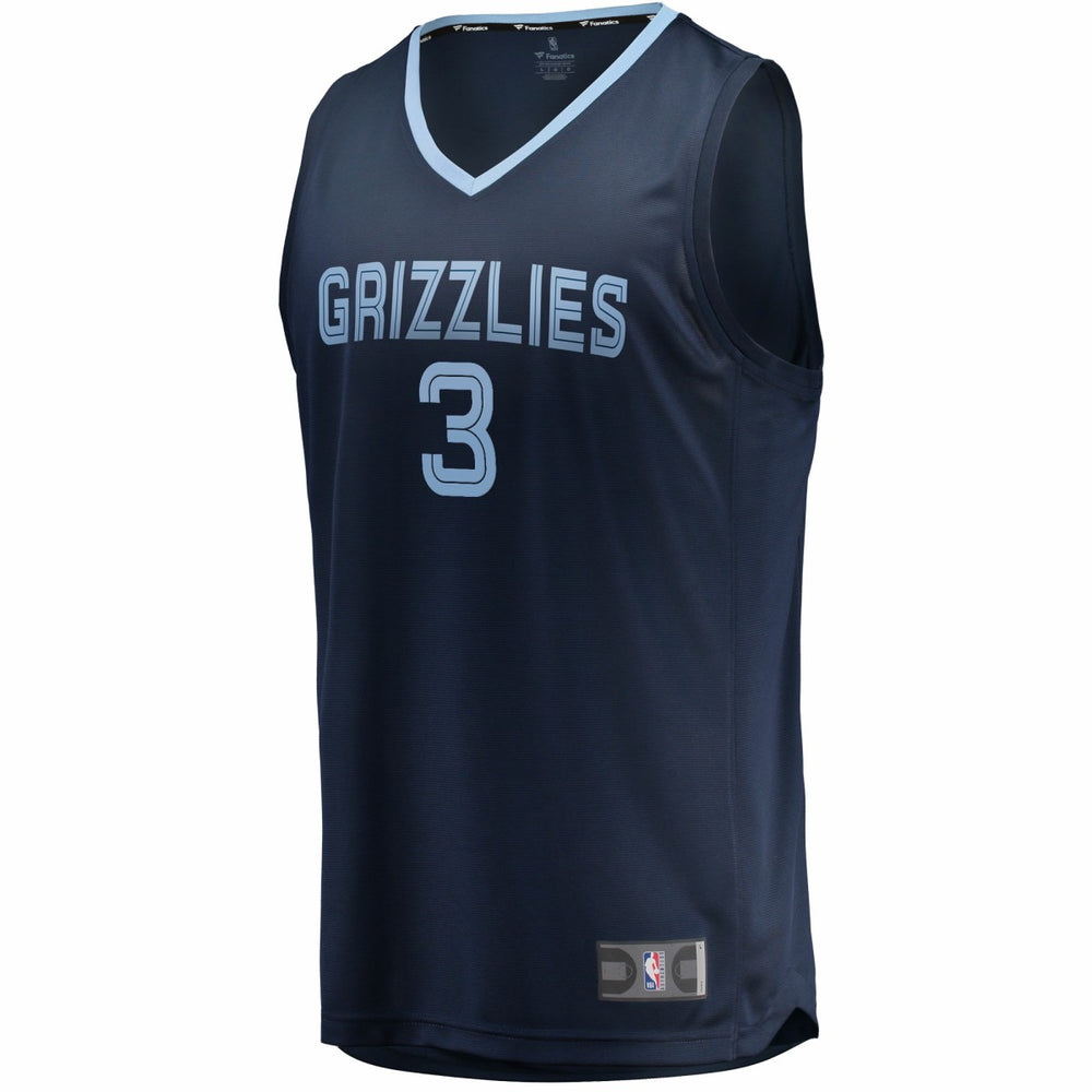 Jake LaRavia Memphis Grizzlies Fast Break Replica Player Jersey Icon Edition Navy - NBA