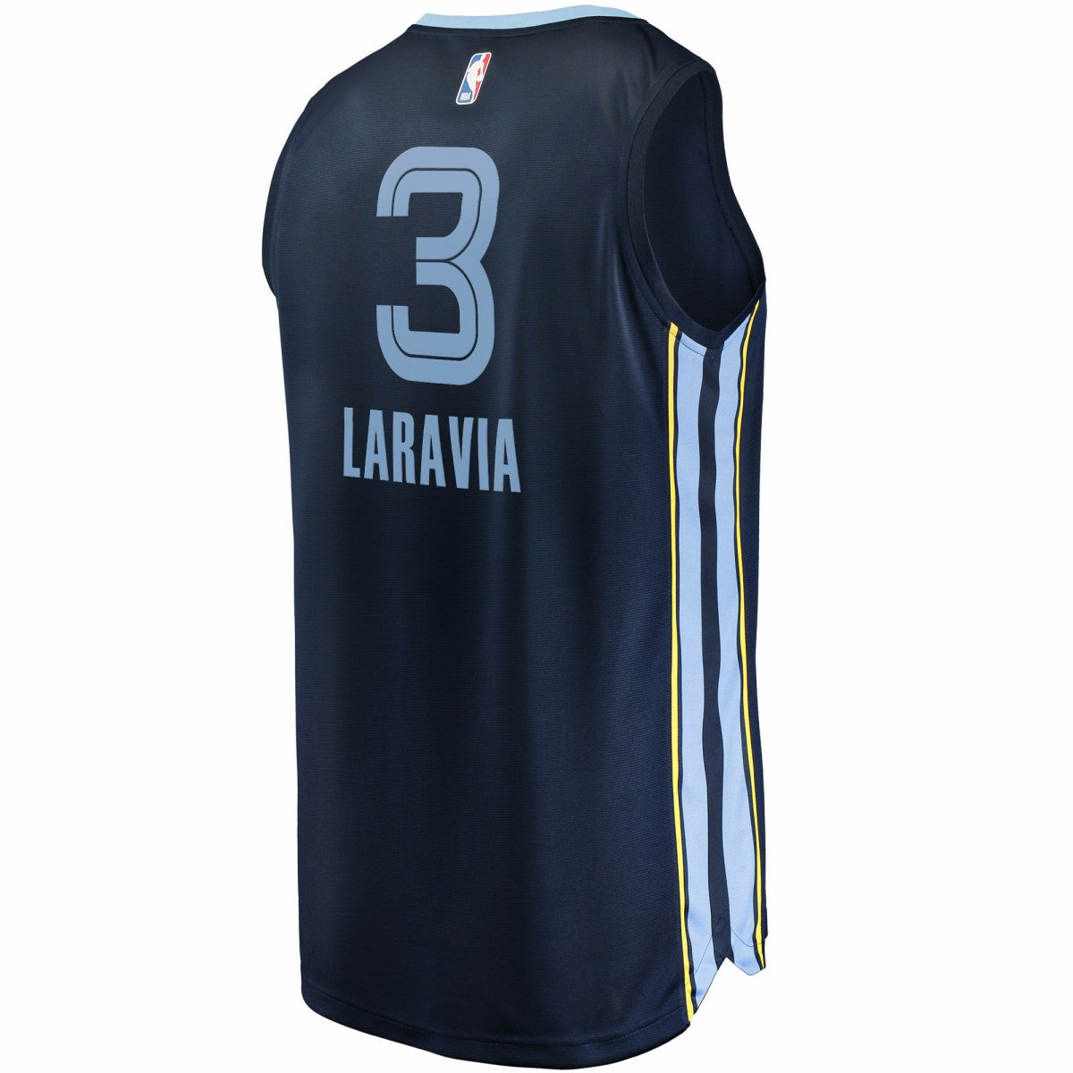 Jake LaRavia Memphis Grizzlies Fast Break Replica Player Jersey Icon Edition Navy - NBA