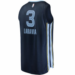 Jake LaRavia Memphis Grizzlies Fast Break Replica Player Jersey Icon Edition Navy - NBA