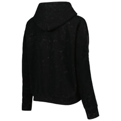 Chicago Cubs The Wild Collective Women's Marble Pullover Hoodie - MLB