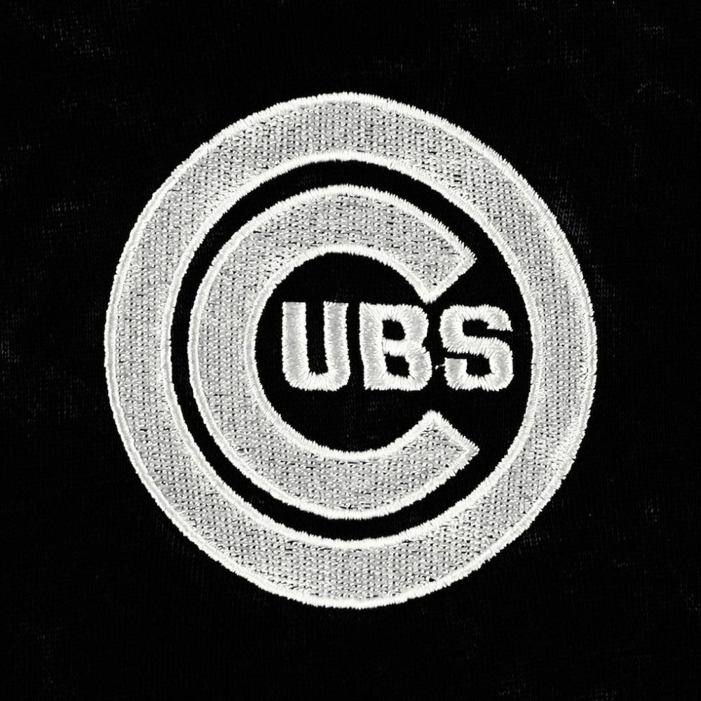Chicago Cubs The Wild Collective Women's Marble Pullover Hoodie - MLB