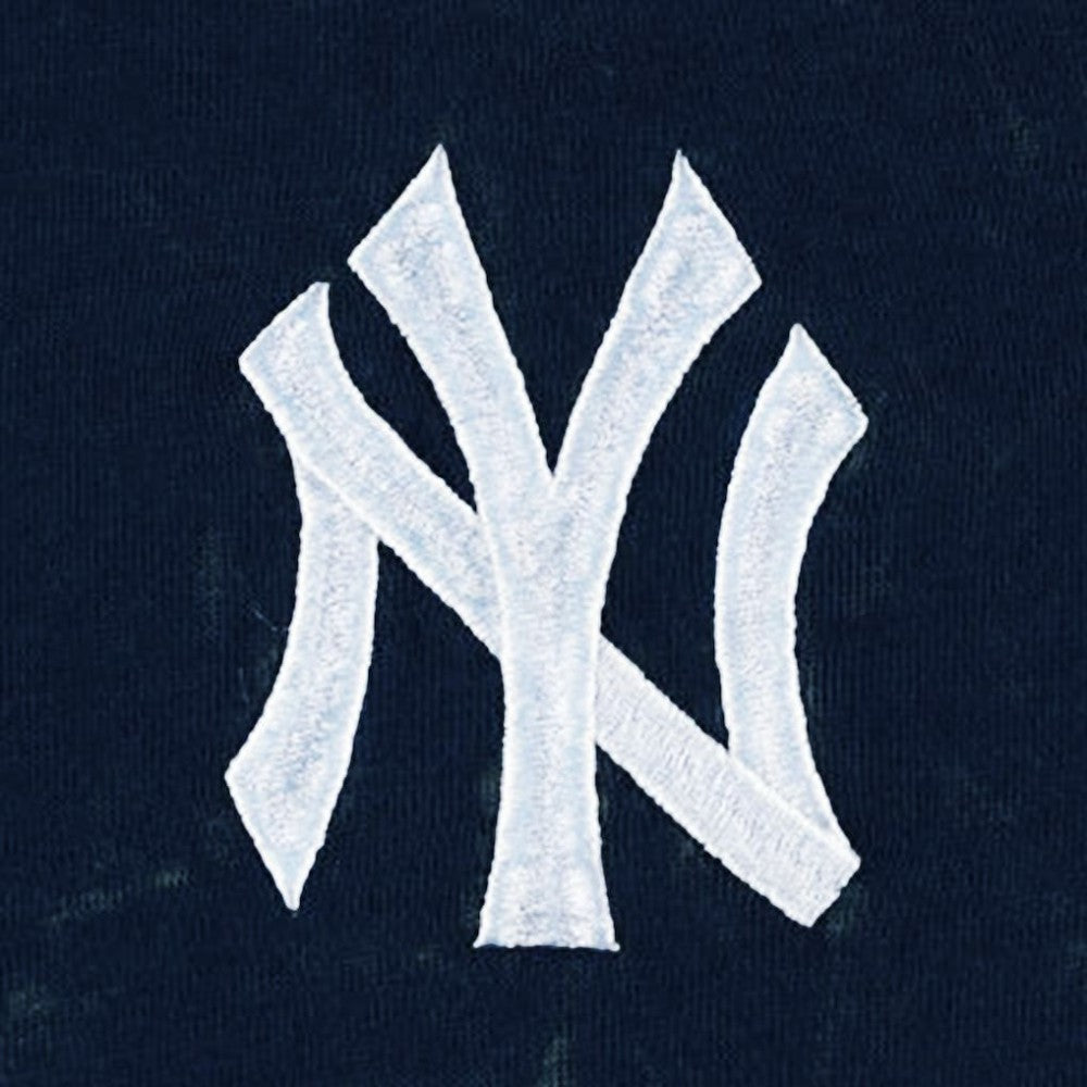 New York Yankees The Wild Collective Women's Marble Pullover Hoodie - MLB