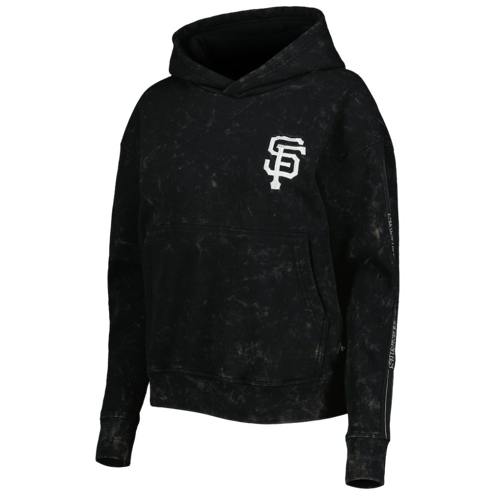San Francisco Giants The Wild Collective Women's Marble Pullover Hoodie - MLB