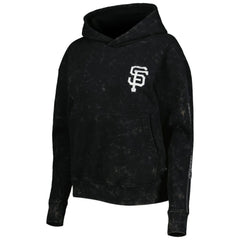 San Francisco Giants The Wild Collective Women's Marble Pullover Hoodie - MLB