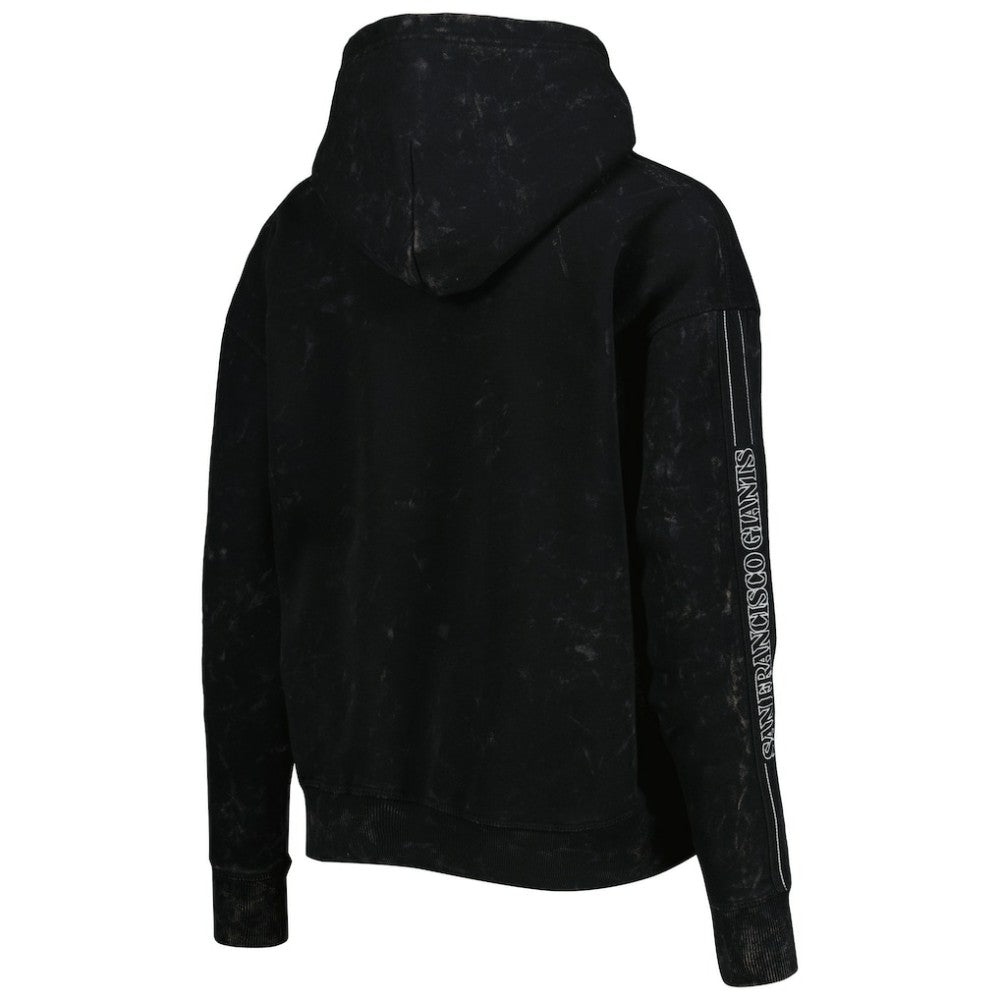 San Francisco Giants The Wild Collective Women's Marble Pullover Hoodie - MLB