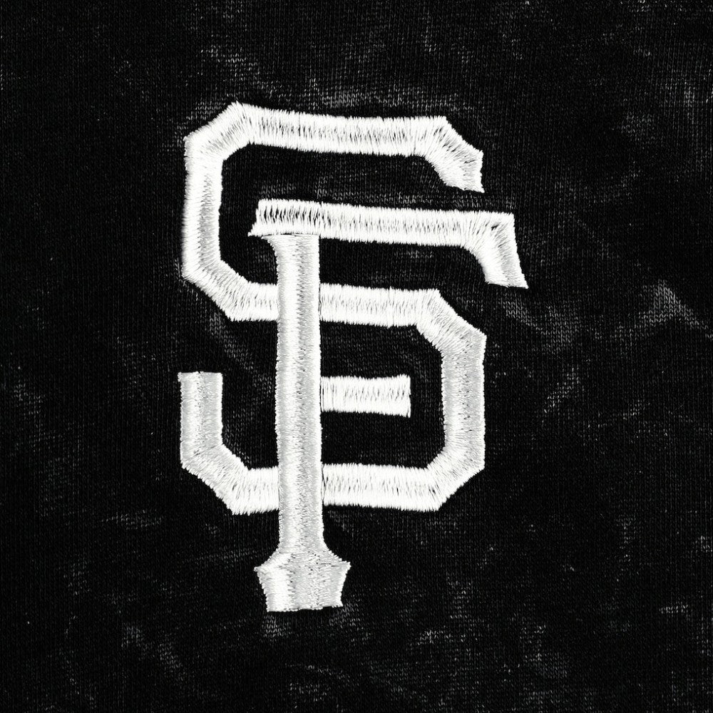 San Francisco Giants The Wild Collective Women's Marble Pullover Hoodie - MLB
