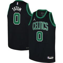 Jayson Tatum Boston Celtics Jordan Brand Youth Swingman Jersey Statement Edition Black - NBA