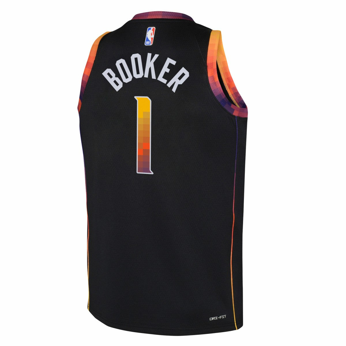 Devin Booker Phoenix Suns Jordan Brand Youth Swingman Jersey Statement Edition Black - NBA