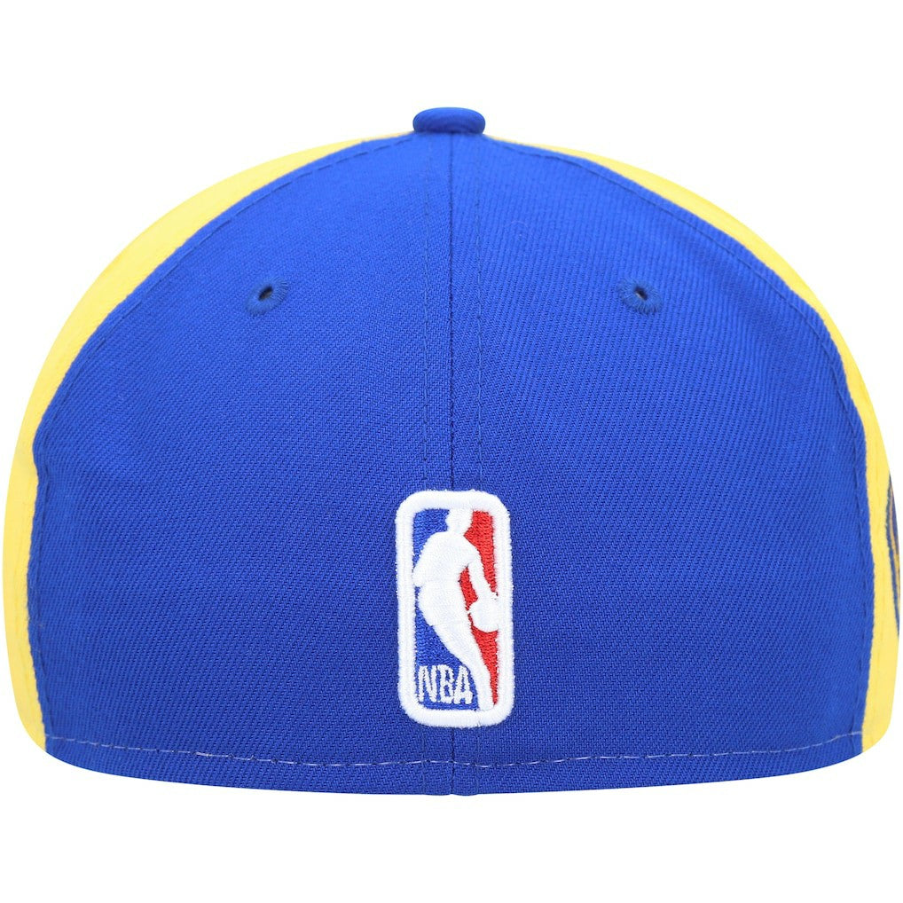 Golden State Warriors Back Half 9FIFTY Fitted Hat White/Royal - NBA
