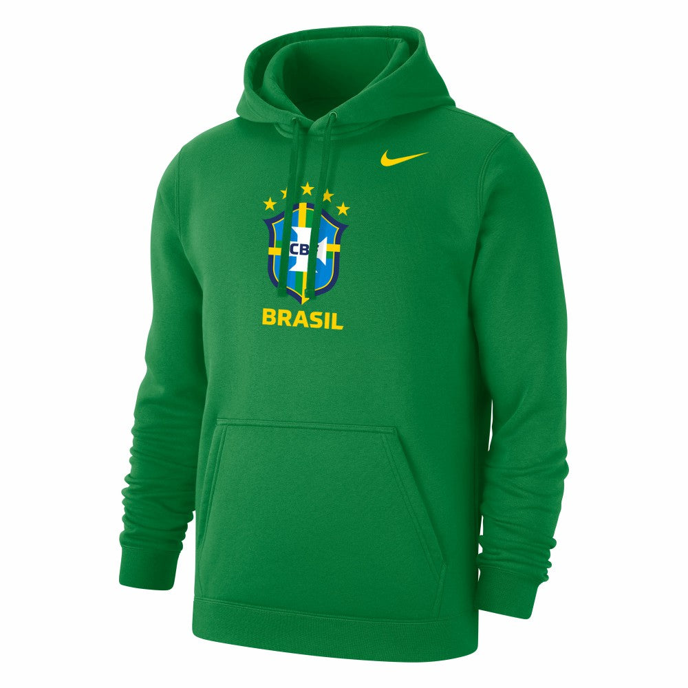 Brazil National Team Club Primary Pullover Hoodie Green | Nike Online