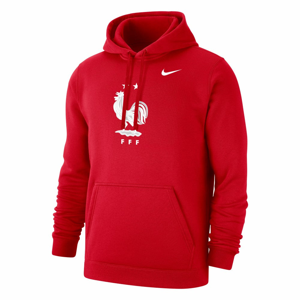 France National Team Club Primary Pullover Hoodie Red | Nike discount