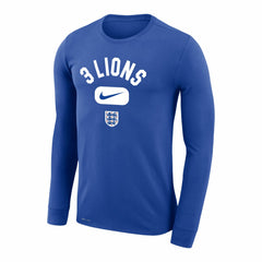 England National Team Lockup Legend Performance Long Sleeve T-Shirt Royal | Nike online