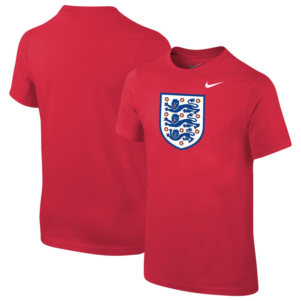 England National Team Youth Core Team T-Shirt Red | Nike Online