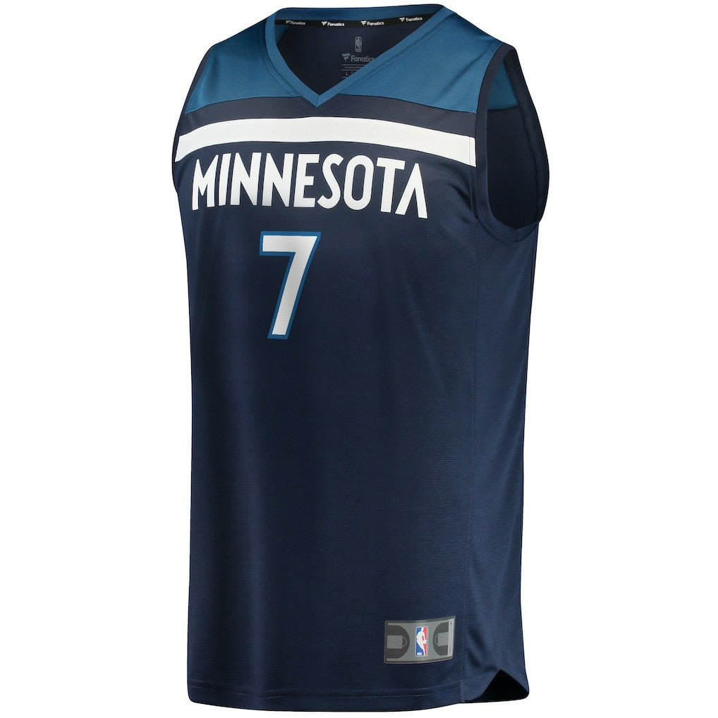 Wendell Moore Jr. Minnesota Timberwolves 2022 NBA Draft First Round Pick Fast Break Replica Player Jersey Icon Edition Navy - NBA