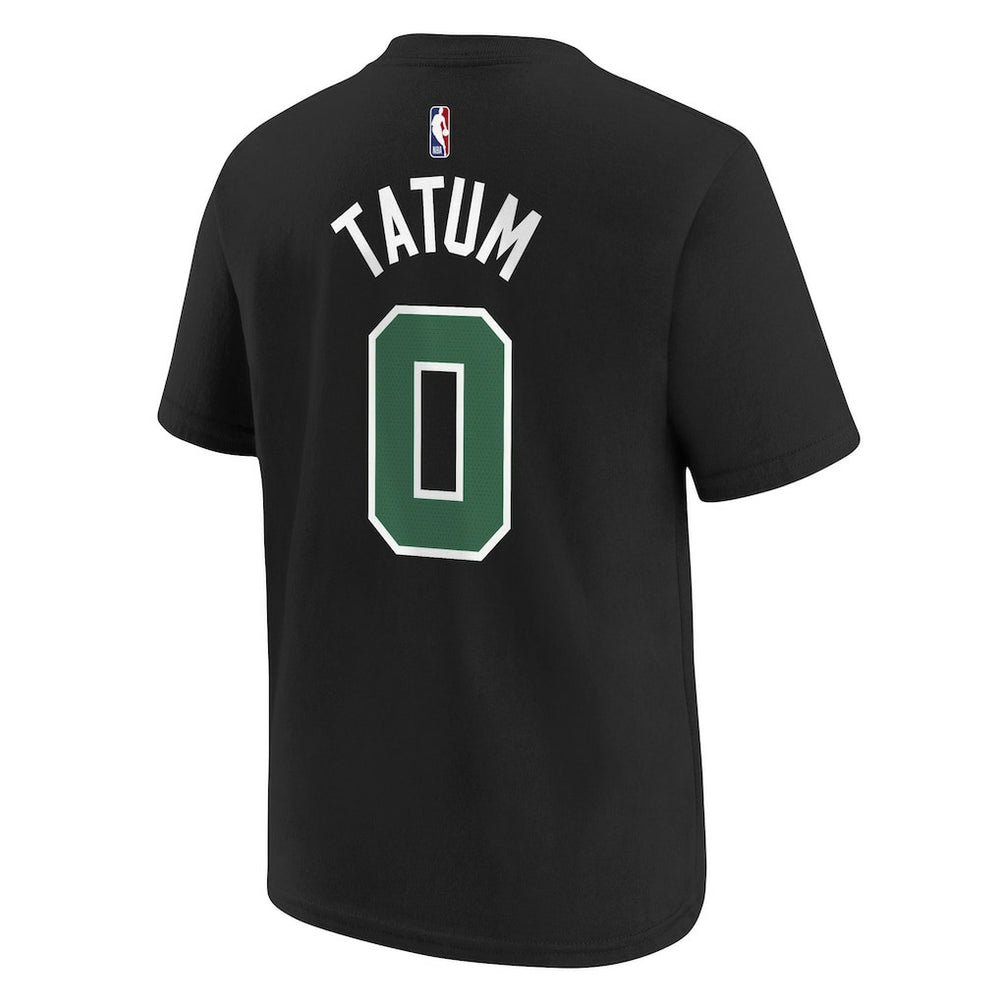 Jayson Tatum Boston Celtics Jordan Brand Youth Statement Edition Name & Number Player T-Shirt Black - NBA