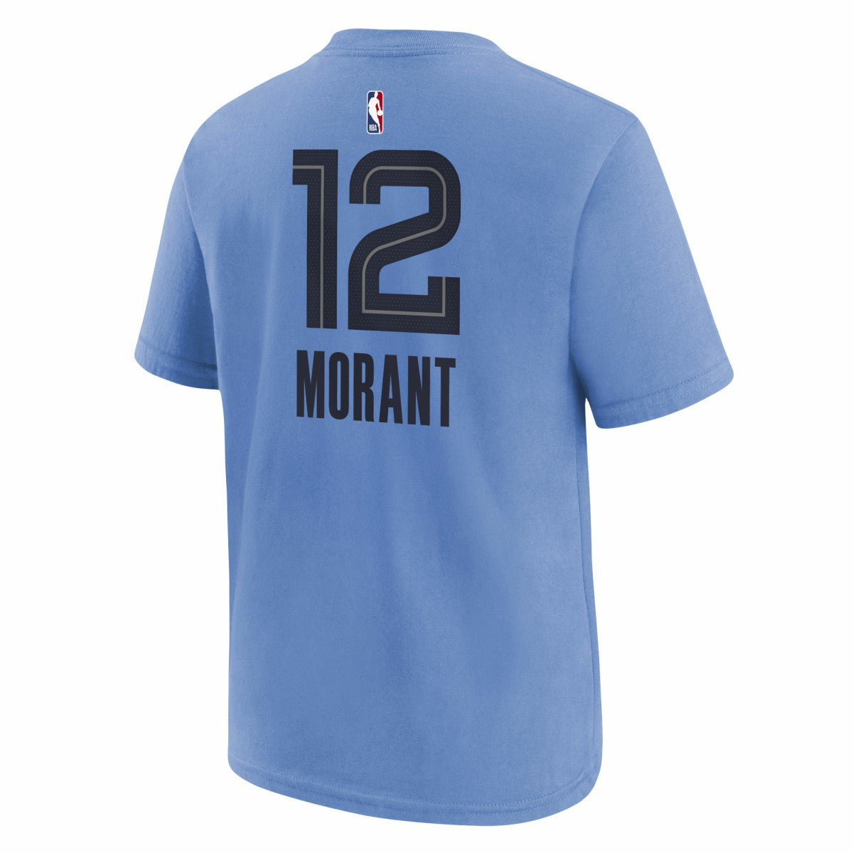 Ja Morant Memphis Grizzlies Jordan Brand Youth Statement Edition Name & Number Player T-Shirt Light Blue - NBA