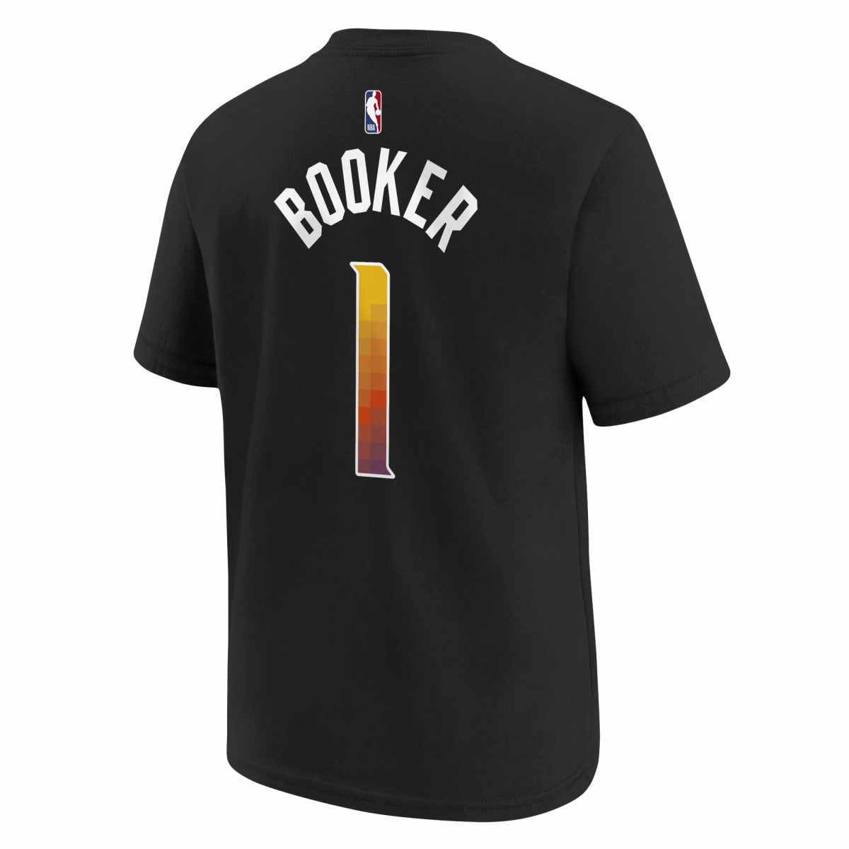 Devin Booker Phoenix Suns Jordan Brand Youth Statement Edition Name & Number Player T-Shirt Black - NBA