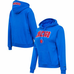 Chicago Cubs Pro Standard Women's Classic Fleece Pullover Hoodie - MLB
