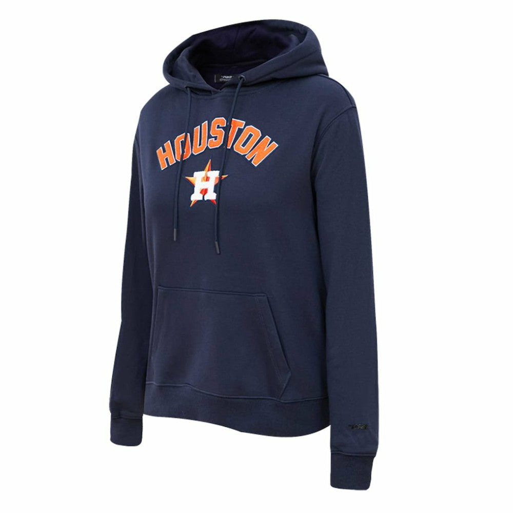 Houston Astros Pro Standard Women's Classic Fleece Pullover Hoodie - MLB