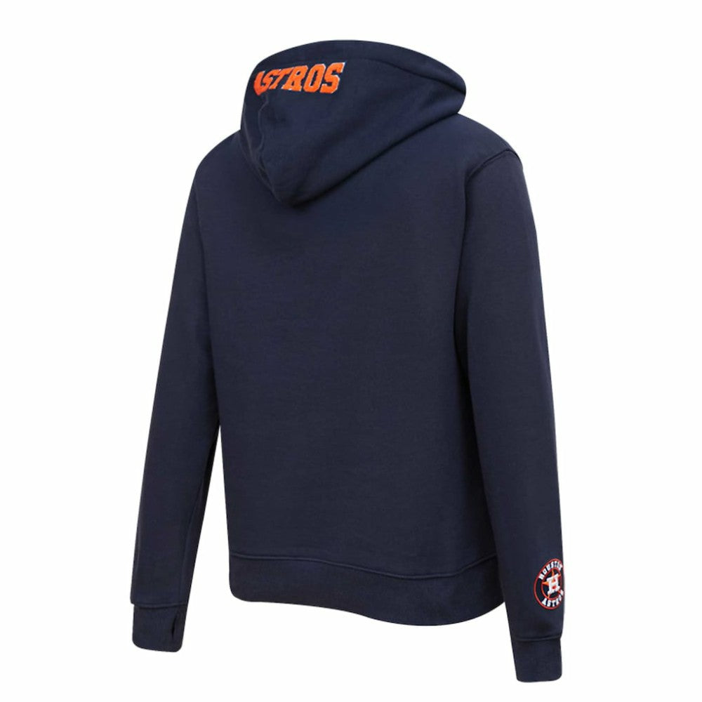 Houston Astros Pro Standard Women's Classic Fleece Pullover Hoodie - MLB