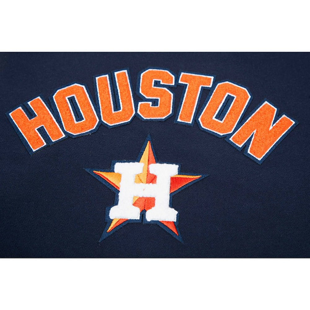 Houston Astros Pro Standard Women's Classic Fleece Pullover Hoodie - MLB