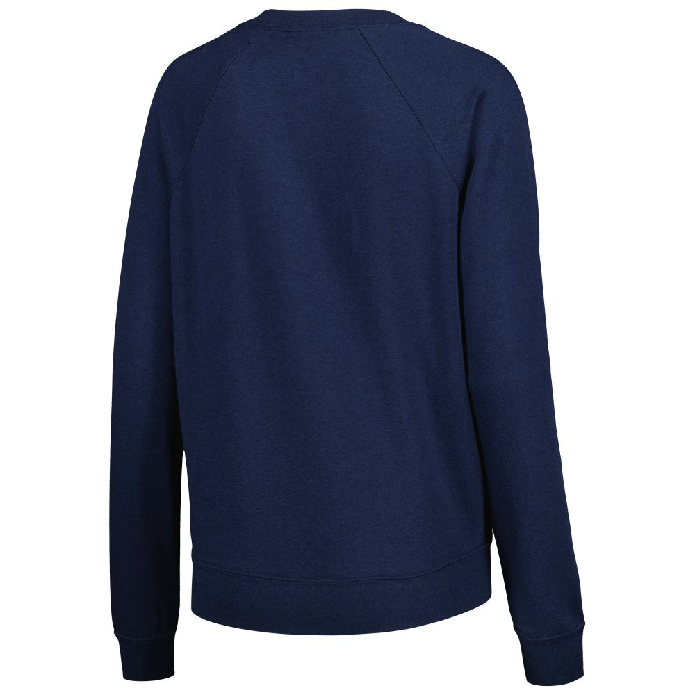 Club America Women's Lockup Varsity Tri-Blend Raglan Pullover Sweatshirt Navy | Nike Online