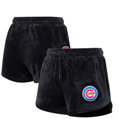 Chicago Cubs Pro Standard Women's Classic Velour Lounge Shorts - MLB