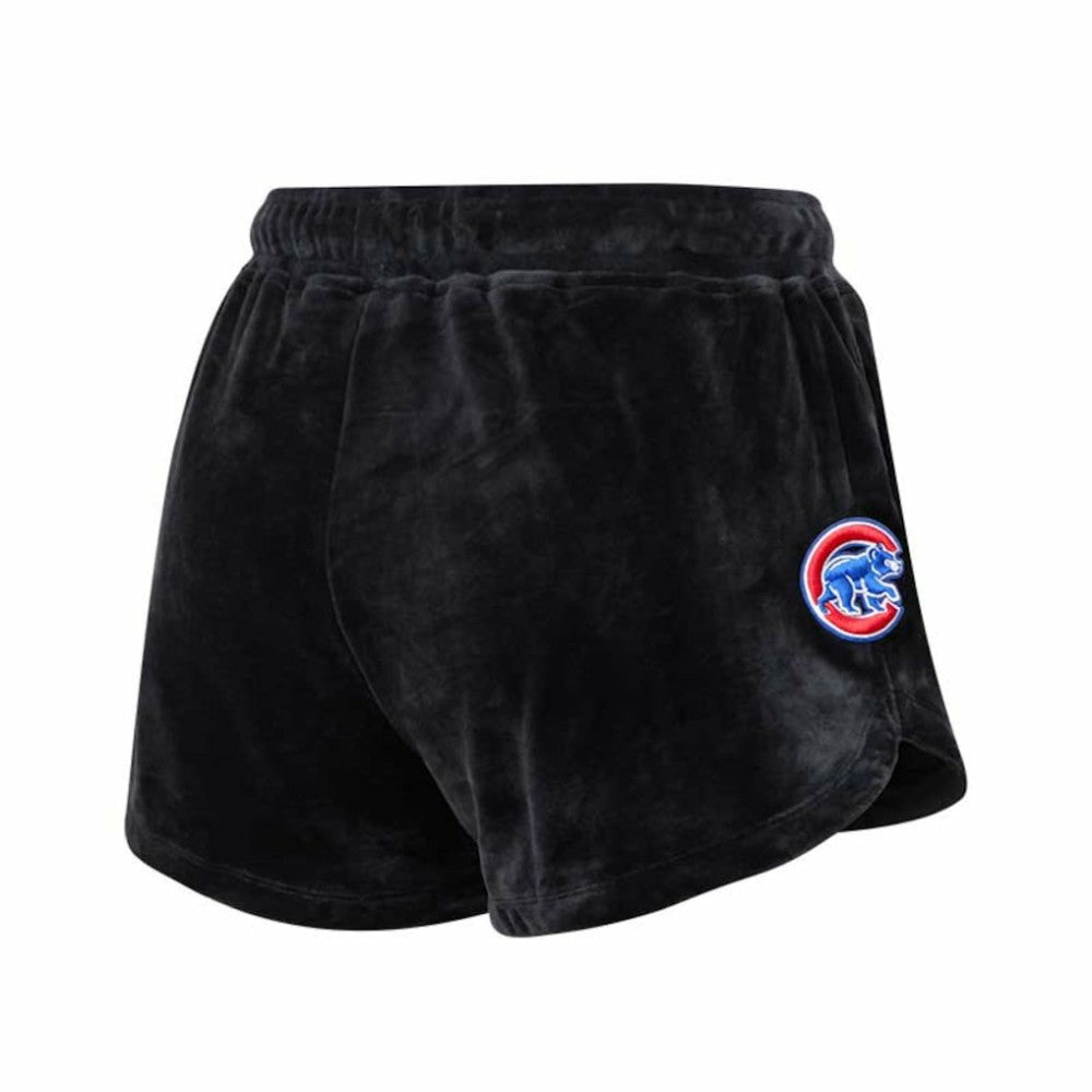 Chicago Cubs Pro Standard Women's Classic Velour Lounge Shorts - MLB
