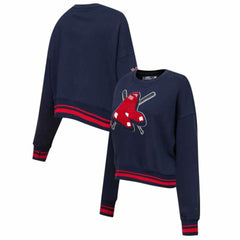 Boston Red Sox Pro Standard Women's Mash Up Pullover Sweatshirt - MLB