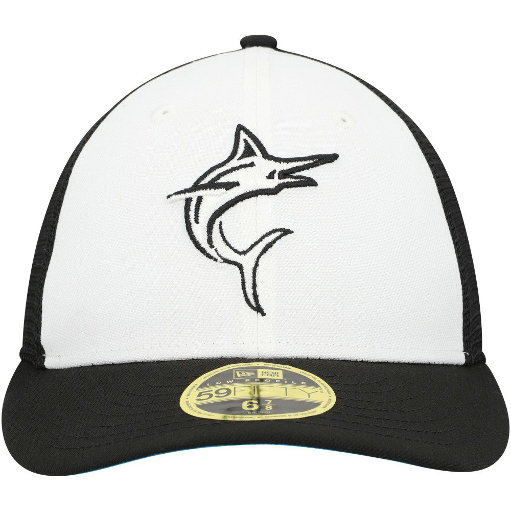 Miami Marlins New Era 2023 On-Field Batting Practice Low Profile 59FIFTY Fitted Hat - MLB