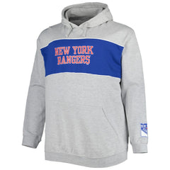 Artemi Panarin New York Rangers Big & Tall Player Pullover Hoodie - Heather Gray - NHL