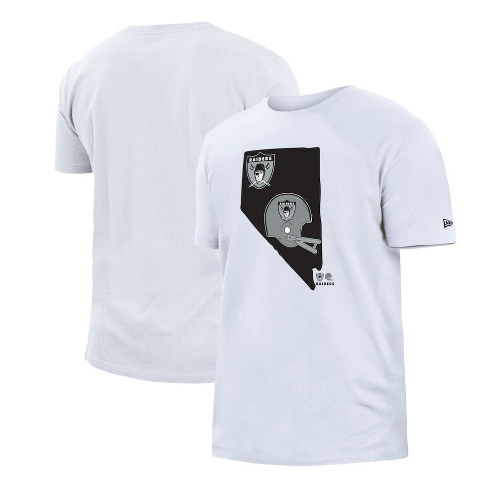 Las Vegas Raiders New Era Gameday State T-Shirt White | NFL