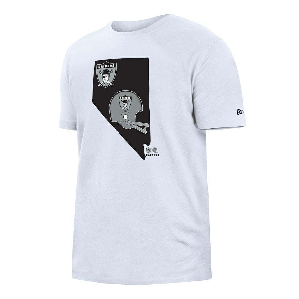 Las Vegas Raiders New Era Gameday State T-Shirt White | NFL