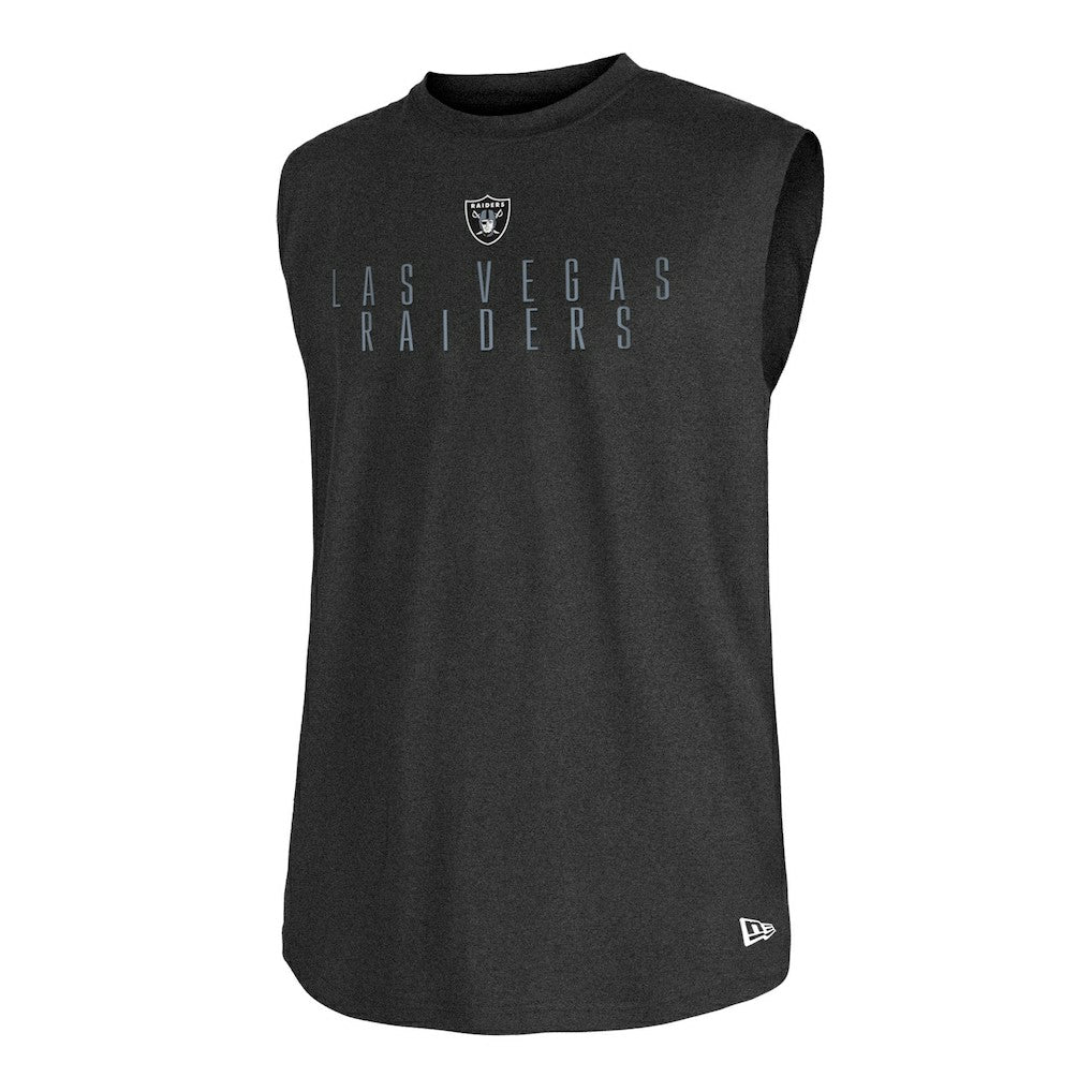 Las Vegas Raiders New Era Team Muscle Tank Top Black | NFL
