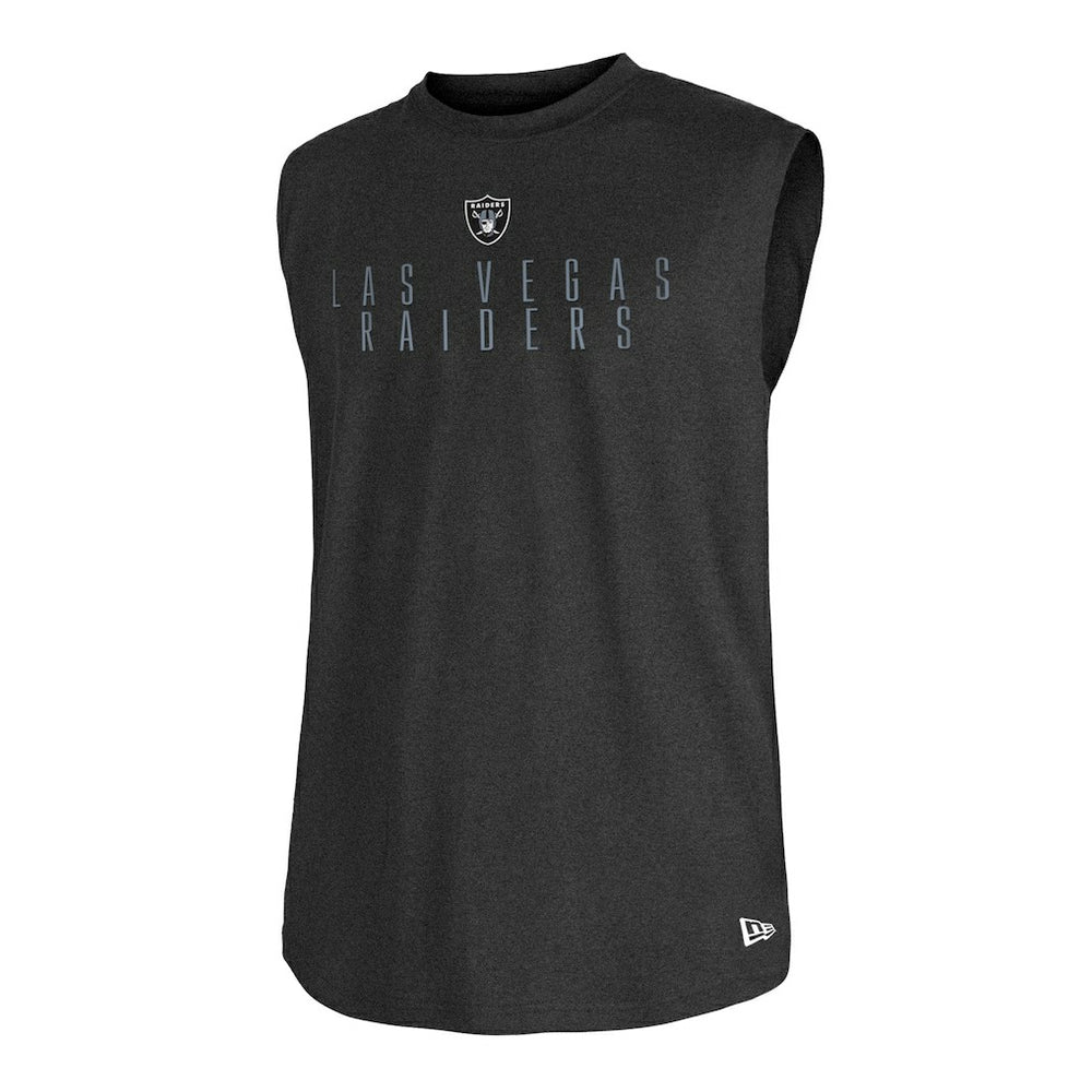 Las Vegas Raiders New Era Team Muscle Tank Top Black | NFL