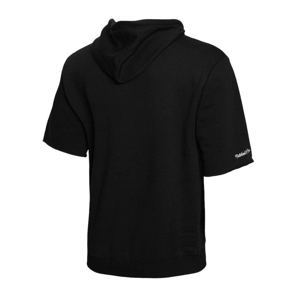 Chicago White Sox Mitchell & Ness Cooperstown Collection Washed Fleece Pullover Short Sleeve Hoodie - MLB