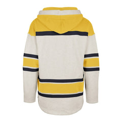 Nashville Predators '47 Rockaway Lace-Up Pullover Hoodie - Oatmeal - NHL