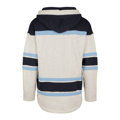 Seattle Kraken '47 Rockaway Lace-Up Pullover Hoodie - Oatmeal - NHL