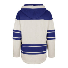 Toronto Maple Leafs '47 Rockaway Lace-Up Pullover Hoodie - Oatmeal - NHL