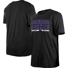 Colorado Rockies New Era Batting Practice T-Shirt - MLB