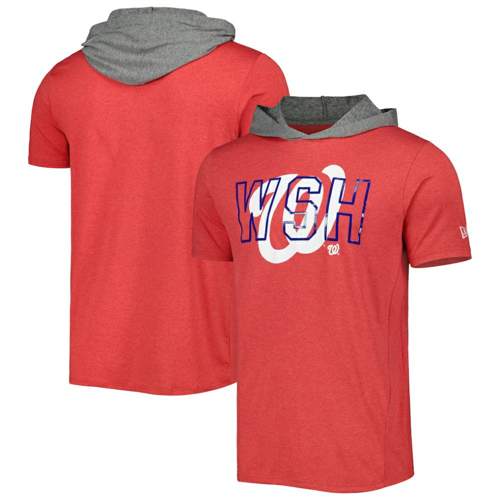 Washington Nationals New Era Team Hoodie T-Shirt - MLB