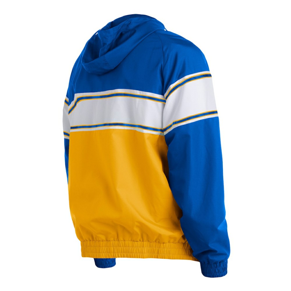 Milwaukee Brewers New Era Ripstop Raglan Quarter-Zip Hoodie - MLB