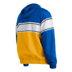 Milwaukee Brewers New Era Ripstop Raglan Quarter-Zip Hoodie - MLB