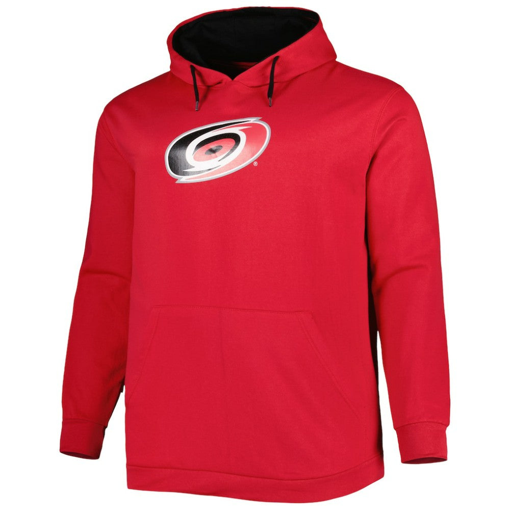 Carolina Hurricanes Big & Tall Fleece Pullover Hoodie - Red - NHL