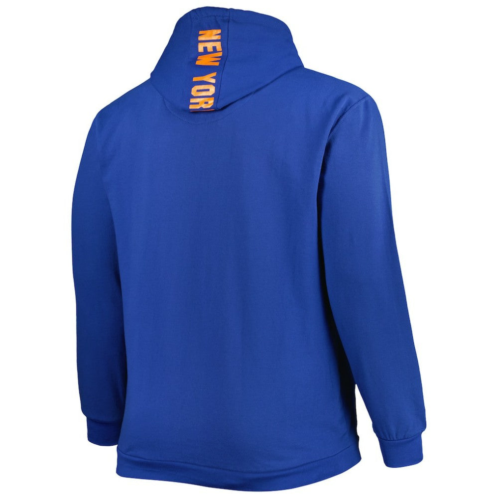 New York Islanders Big & Tall Fleece Pullover Hoodie - Royal - NHL