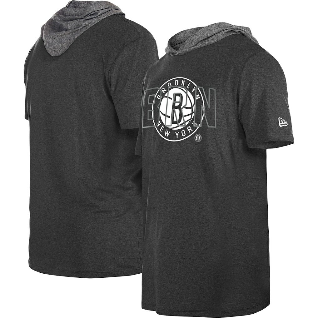 Brooklyn Nets Active Hoodie T-Shirt Black - NBA