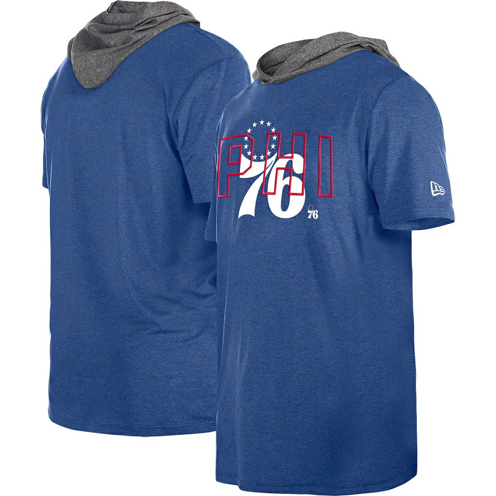 Philadelphia 76ers Active Hoodie T-Shirt Royal - NBA